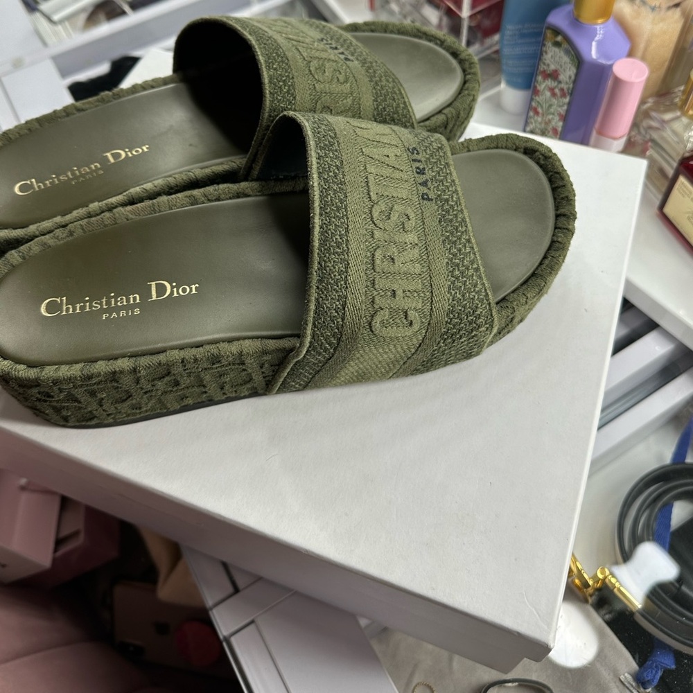 Authentic Christian Dior sandals size 40